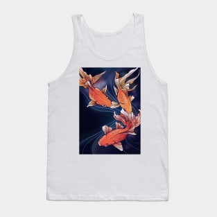 swimming goldfish Tank Top